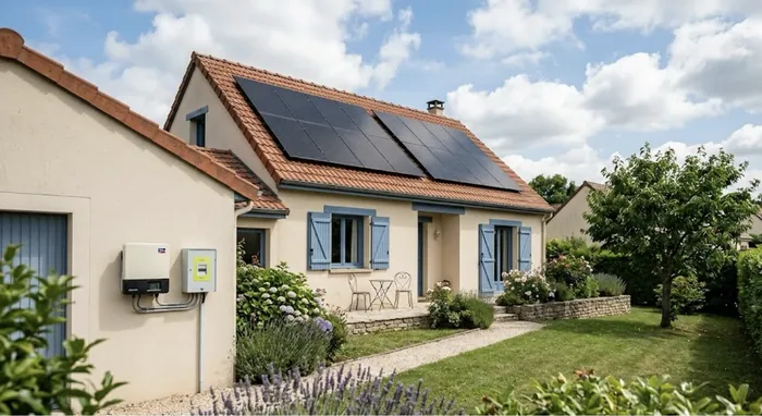 Macron panneaux solaires